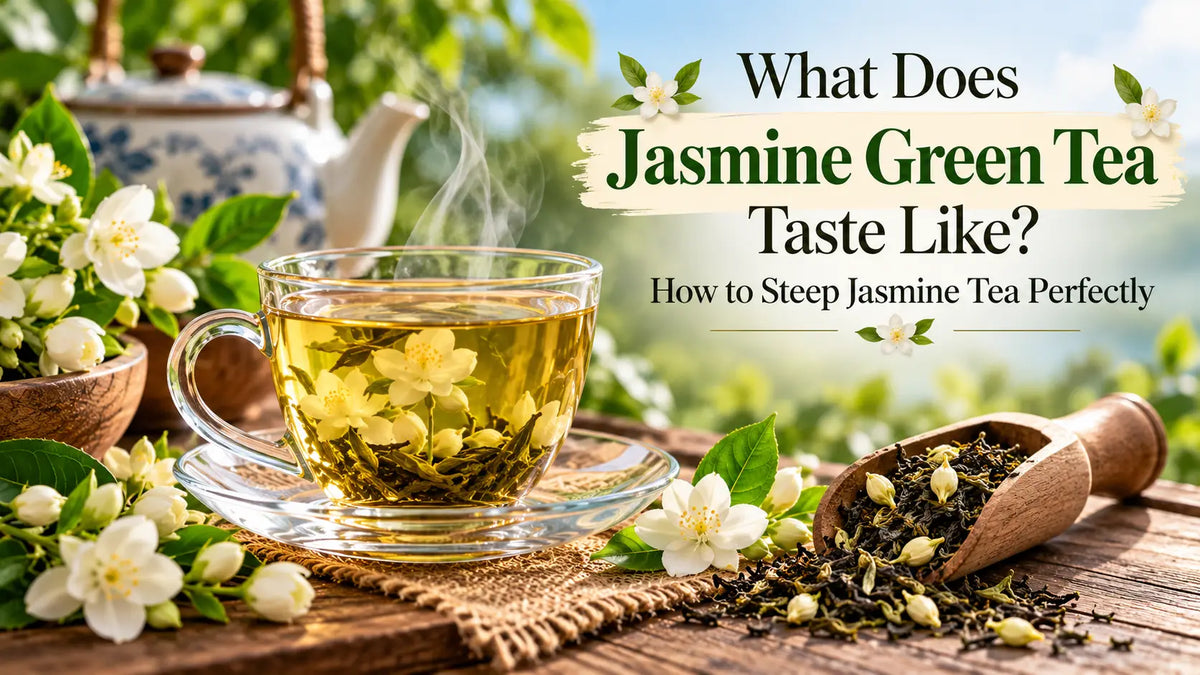 What Does Jasmine Green Tea Taste Like How to Steep Jasmine Tea Perfectly
