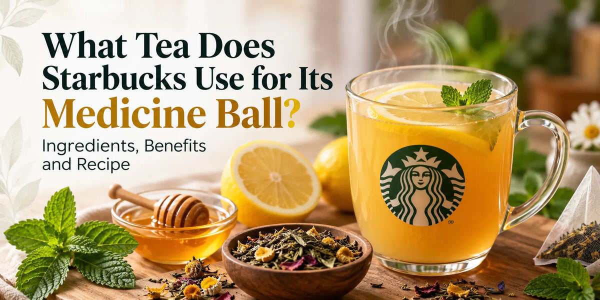 What Tea Does Starbucks Use for Its Medicine Ball? Ingredients ...