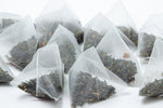 China Sencha decaffeinated pyramid tea bag