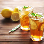 Organic Lemon Green Iced Tea Five 1 gal teabags