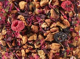 Raspberry Cherry, loose herbal infusion
