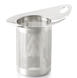 SS Tea Strainer with wide rim